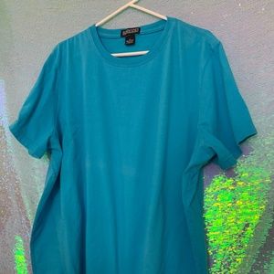 *CLEARANCE* Lands' End WMN 2X Blue Cotton T-shirt